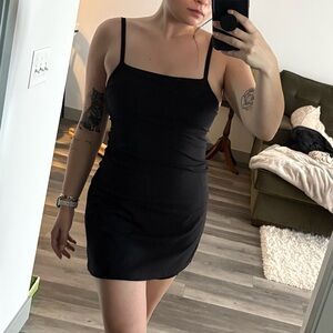 FLX Urban Commute Athletic Mini Dress with Built In Shorts Size Small (S)